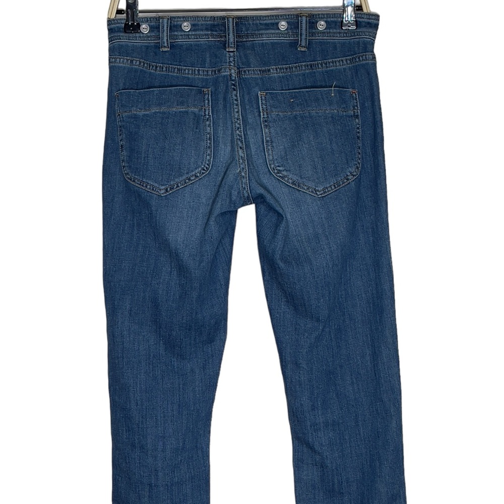 Pilcro And The Letterpress Anthropologie Size 25 Slim Boyfriend Blue Jeans - Picture 8 of 10